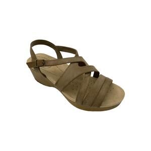 Easy Works Women's Rosella Sandal Taupe - Wide